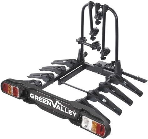 Discovery-4, Complete for 4 Bikes with Folding Plastic Rail
