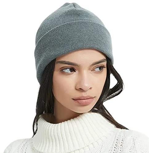 ZXCVB 5G Anti-Strahlung Slouch Mütze, Unisex EMF Schutz Stretch Hat, HF-Abschirmung, WiFi Strahlenschutz, Mikrowellenstrahlung Blockierung Cap,Grau