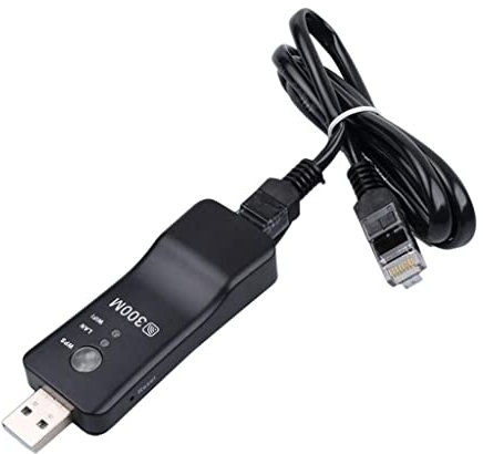BAUFAS Adaptador WiFi inalámbrico, adaptador de red para TV, adaptador de red USB LAN WLAN UWA BR100, adaptadores de red USB inalámbricos de doble banda