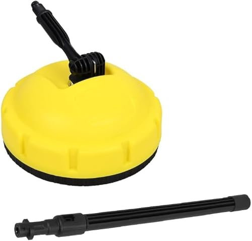 Nettoyeur de terrasse Brosse rotative pour Karcher K Nettoyeur haute pression rotatif pour nettoyeur haute pression électrique Karcher K2-K7 (jaune)