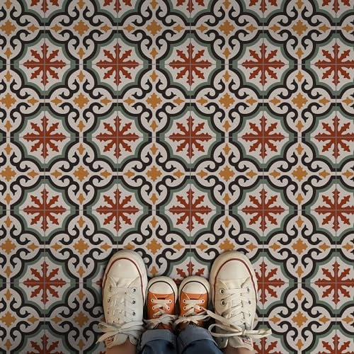Azulejos de vinilo autoadhesivos para suelos de vinilo para cocina, sala de estar y baño