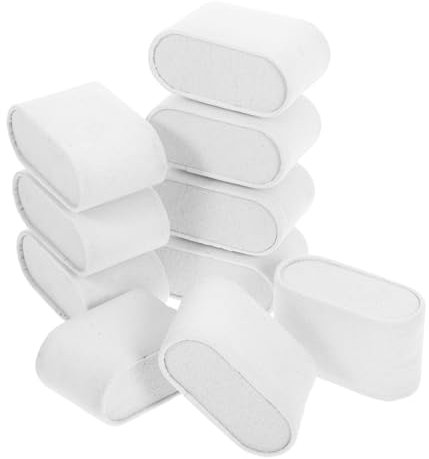 TOPPERFUN 10 Uds. Almohada De Terciopelo Para Pulsera Cojín Para Exhibición De Reloj Cojines De Brazalete Soporte Para Presentación De Joyería Para Pequeñas Empresas Que Venden