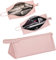 Pitrumo Borsa da viaggio portatile da trasporto compatibile con asciugacapelli Dyson Supersonic, styler Dyson Airwrap, piastra per capelli Dyson Corrale, sistema di asciugatura e styling Shark (Rosa)