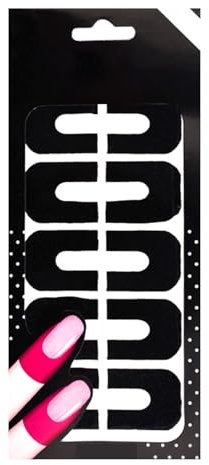 20 Sheets/Pack Nails Art Protector Nails Polish Protector Nails Polish Offs Stickers for Salon and Household