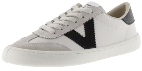 victoria Basket Unisex Olmo Efecto Piel Barefoot & Piezas Color & Serraje En Contraste 1186100 para Adulto Negro 37
