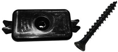 OOGarden - 100 Clips et vis pour lame de terrasse composite