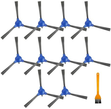 Lerpwige Lot de 10 brosses latérales pour aspirateur robot