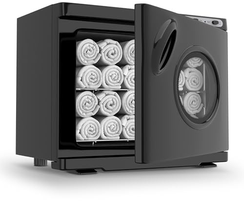 Towel Warmer,Towel Heater Cabinet, Extremely fast heating speed,Easy Operation,Large Capacity Towel Warmer (Black)
