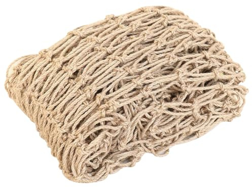 Rankgitter aus natürlicher Jute, dekorative Unterstützung für Kletterpflanzen, Blumen und Gemüse, ideal für Bohnen und Garten, vertikales Wachstum