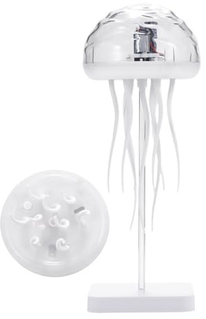 Quallen Licht Lampe Sprachsteuerung Wiederaufladbare Nachttischlampe