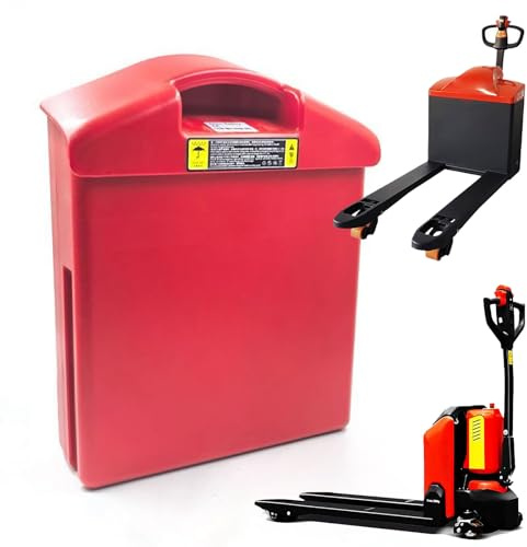 HJGHY Batteria LiFePO4 da 24V 20Ah, 30Ah, 40Ah, batterie per carrelli elevatori elettrici da 48V 10Ah, 15Ah, 20Ah per Kit Motore da 450W a 1000W, Batteria per transpallet con Maniglia,48v20ah