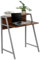 hjh OFFICE 634721 Schreibtisch Dumont Holz Walnuss/Silber Computertisch klein mit Stauraum