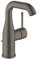 GROHE Essence | Badarmatur - Einhand-Waschtischbatterie, DN 15 M-Size | hard graphite gebürstet | 23462AL1