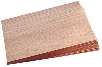 Grill-Räucherfurnier (Hickory, 20 Blatt 29x15)