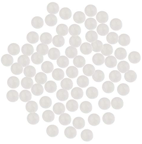 Fenteer 100 8 mm durchsichtig Glasmurmeln Murmeln Spielzeug für, Kunst, Wissenschaft und