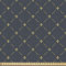 ABAKUHAUS Fleur De Lis Gewebe als Meterware, Blumig kariert, Dicht Gewebter Stoff zum Nähen Polster Wohnaccessoires, 3M (148x300cm), Hellgelb Grau