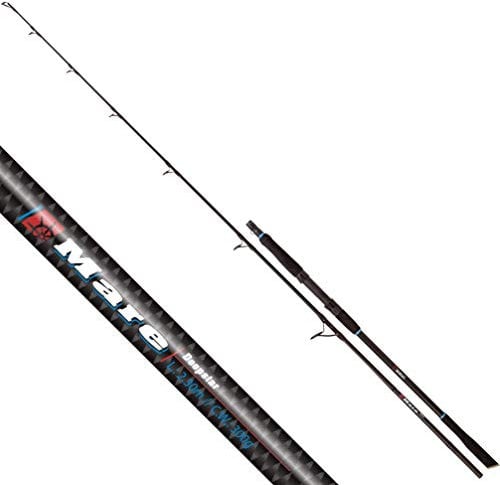 Rhino Premium Meeresrute Mare Deepstar Angelrute Hochsee-Angeln Meeresfischen Wurfgewicht 300g, Schwarz, 2,30 m