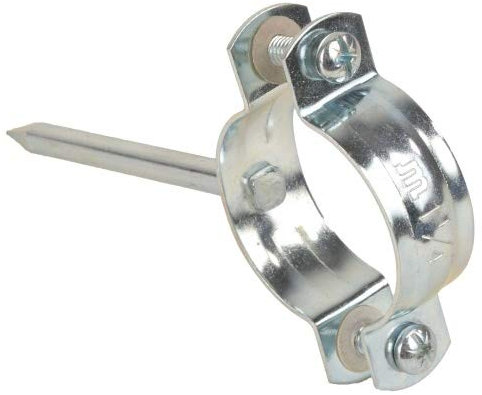 10 Stück - Stiftrohrschellen 1/2 bis 125mm Größe 50 mm