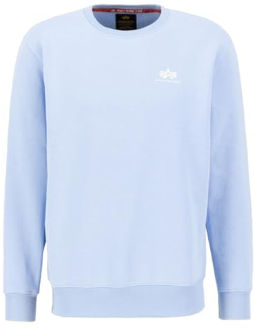 Alpha Industries Herren Basic Small Logo Sweatshirt