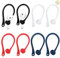 4Pcs Gancho de Oreja para Auriculares Antipérdida Gancho para Oreja de Silicona para Auriculares Bluetooth Inalambricos con Agujero para Correa para Actividades Deportivas (4 Colores)