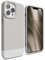 elago Glide Case Compatible with iPhone 13 Pro Max Case (6.7), Protective Thin TPU Cover, Shockproof, Enhanced Camera Guard, Anti-Scratch, Simple and Unique Design (Stone/White)