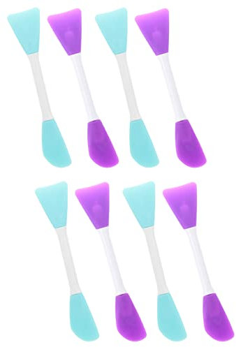 BESPORTBLE 1 Pc Makeup Spatula for Foundation Glass Finish Spatula Brush Generic Silicone Spatula 8pcs Spatula Makeup Frosted Tip Spatula Plastic Makeup Tools Mini Silicone Spatulas Rubber