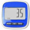 1PC Pocket Pedometer With Belt Clip Pocket Step Counter, Pedometer Step Counter Walking Distance Calorie Counter With Large LCD Display And Belt Clip (Blue) [Liummrcy]