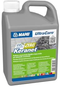 Mapei UltraCare Keranet 1 Ltr - Ultimate Surface Restorer | Removes Rust Stains, Limescale & Post-Construction Cement Dirt