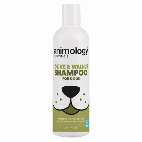 Animology Essentials Olive & Walnut Deodorising Dog Shampoo 250ml