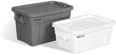 Rubbermaid Brute Aufbewahrbox 75,5 Liter, Farbe:Grau
