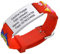FLHEART Notfallarmband SOS Armband Kinder Telefonnummer - Wasserfest Rot Silikon Anti Verloren Kinder Namenarmband Identifikationsarmband Kinderarmband Personalisiertes ID Armband für Mädchen