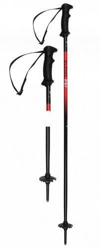 Witeblaze Alpine Pro Jr Jungen Skistöcke Ski Alpin-Stöcke Wintersport 23/24 schwarz schwarz Gr. 80