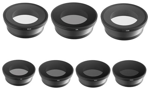 Filtro protettivo for obiettivo rigido UV CPL ND4 ND8 ND16 ND32 Star, for Sony Action Camera HDR-AS50 AS50 AS200V AS100V X1000V come AKA-HLP1(ND4)