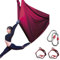 Generisch Aerial Yoga Tuch, 5x2.8m, Nylon, Burgunderrot, Aerial Yoga Equipment