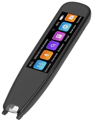 Übersetzungs-Scanstift, Scan-Reader-Stift, Wörterbuchstift, Online-Offline-Scannen in 12 Sprachen, 131 Sprachübersetzung, Intelligentes Scanner-Übersetzergerät für Studien- und