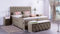 Boxspringbett Jana 240x220, VS-Sand, 7-Zohnen Taschenfederkernmatratze, Ergoflex - Inklusive Aufbau - Deutscher Hersteller