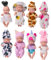 Reborn Puppen, Realistische Schlafende Babypuppe Spielzeug, Weiches Reborn Puppe Set für 3-5 Jahre alte Mädchen, Realistische Reborn Babys zum Kuscheln & Spielen, Babypuppe für Mädchen
