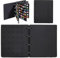 VPOUERY Broschennade Organizer für bis zu 120 Nadeln Khaki Filz Broschen Pin Display Holder mit 8 Abnehmbare Ringbüchern Anstecknadel Aufbewahrung für Enamel Pin Knöpfe Abzeichen 21 * 26 cm
