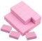 Nail Buffers Blocks, 50 Pcs 100/180 Grit Nail Buffing Block File Mini Double Sided Nails Buffer Sanding Block Pink for Home
