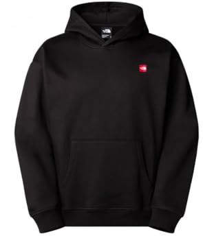 The North Face Unisex Axys Oversized Hooded Sweatshirt, Tnf Black, L