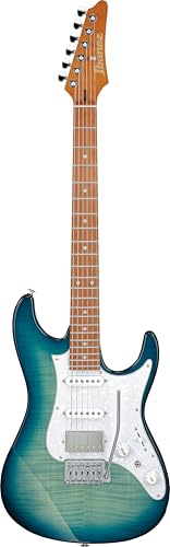 Ibanez Standard AZ22S1F-TXB Transparent Turquoise Burst - Electric Guitar
