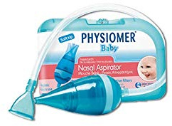 Physiomer Mouche-nez pour bébé dès la naissance Élimine la congestion nasale Pointe ultra douce