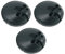 Bosch Siemens 10003191 - Set di 3 ruote girevoli originali con ruote girevoli e rotelle, ruote girevoli e ruote scorrevoli, per aspirapolvere a pavimento 516265