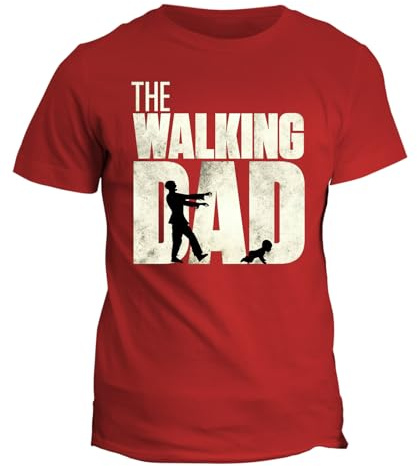 T-Shirt The Walking Dad Maglietta Papà manica corta Idea Regalo Festa del Papà