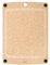 Epicurean 505-181301003 All-In-One Schneidebrett mit rutschfesten Füßen und Saftrille, Papier-Verbundwerkstoff, Natur/schwarz