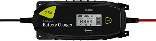 Pro User 16637 Mikroprozessor Ladegerät Bluetooth 7, 5A Ibc 7500B, Schwarz
