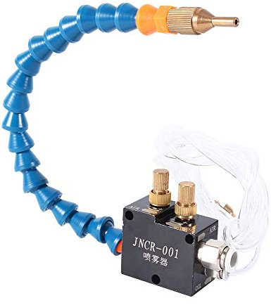 de pulverización refrigerante de niebla, Lubricación niebla de refrigerante niebla de metal ajustable, Unidad de de pulverización para tubo de aire de 8 mm, Torno de fresado