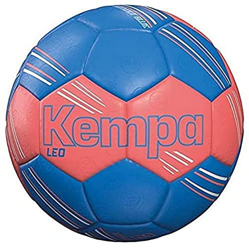 Kempa Leo Handball Fluo rot/kempablau 3