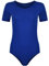 Evoni Damenbody mit kurzen Ärmeln und Rundhals I Damen T-Shirt I Bodysuit Women I Unterzieh-Body I Kurzarm-Body mit optimaler Passform Royal Blue S