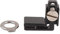 Goshyda Camera Cage Universal Cable Clamp, Camera HDMI Universal Cable Clamp Aluminium Alloy Black Adjustable HDMI Interface Cable Clip Mount for Camera